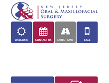 Tablet Screenshot of njoralsurgery.com